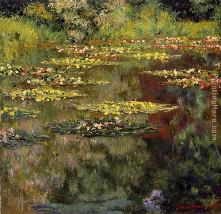 Water-Lilies 27 painting - Claude Monet Water-Lilies 27 art painting